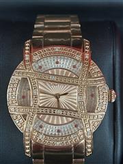 JBW Olympia 0.20 ctw Diamond 18K Rose Gold-plated Watch JB-6214-10A